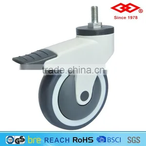 Newest Design High Quality pu Casters Wheels thumbnail-1