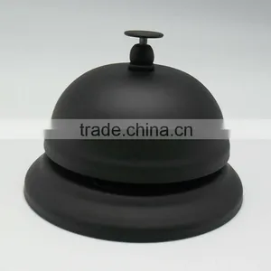 3.4''hotel Reception Bell,table Call Bell A12-D02 in Silver or Gold Cover and Colorful Painted Base(E566) thumbnail-5