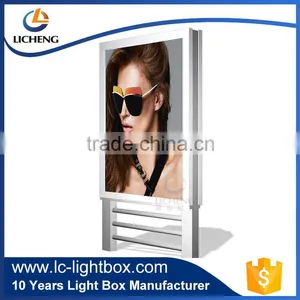 New Design Edge Lit Aluminum Frame Scrolling Led Light Box From Factory thumbnail-5