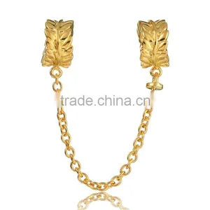 2016 New Design S925 Silve Safety Chain Metal Charms thumbnail-4