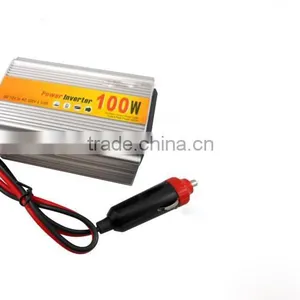 High Quality Cigarette Lighter Power Supply 100W 12V DC to 220V AC Car Power Inverter Adapter With USB Charger Port thumbnail-1