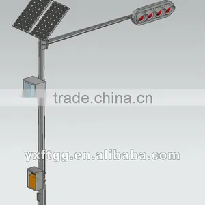 Led Ploypnal Street Lighting Steel Poles for Solar thumbnail-1