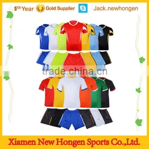 Cheap Making Blank Soccer Jersey/soccer Uniform thumbnail-4