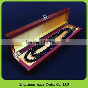 Shinning MDF Packaging Case Wooden Jewellery Box With Wood Grain thumbnail-6