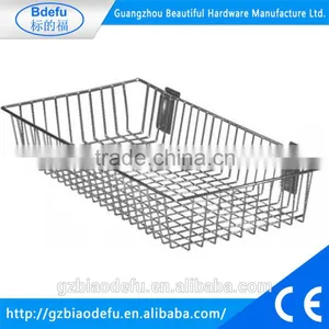 Stackable and Wire Hand Basket ,metal Wire Basket , Shopping Wire Basket thumbnail-1