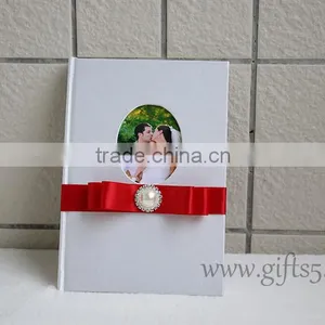 Hardcover Custom Wedding Guest Book thumbnail-4