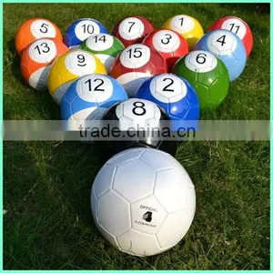 New Finished Snookball/billiard Soccer Ball Size 5 With Factory Price thumbnail-1