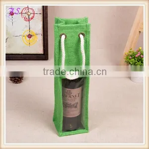 Hot Sell !!! Promotional Gift Bag Jute Wine Bottle Bag thumbnail-1