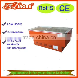 PD-180R Supermarket Double Glass Door Produce Coolers 428L thumbnail-5