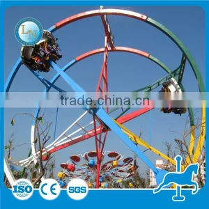 Outdoor Playground Equipment Ferris Ring Car!!! Amusement Park Ride Ferris Ring Car for Sale thumbnail-6
