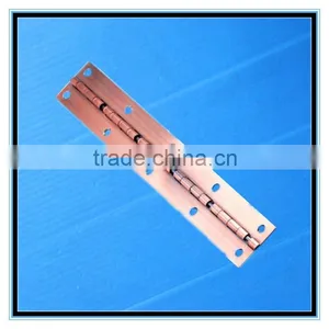 Long Hinge ,Antique Copper Plated Piano Hinge thumbnail-1