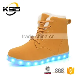 2016 Keep Legs Winter To Fashionable Winter Keep Warm For Women Led Shoes thumbnail-1