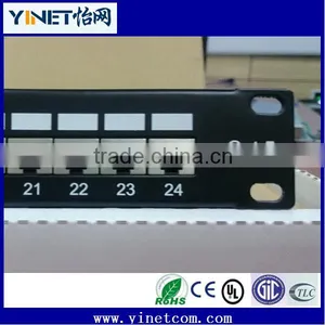 Premium FTP Cat5e 24-Port Patch Panel for Network thumbnail-1