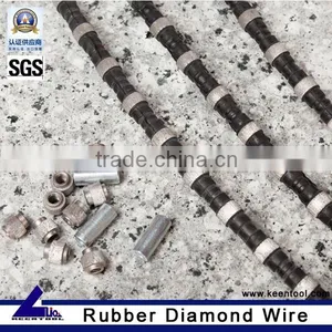 KEEN Rubber and Spring Rope Saw for Granite and Marble Quarry thumbnail-2