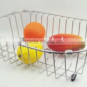 Metal Fruit Basket Stand,wire Vegetable Basket Stand,steel Basket Stand thumbnail-1