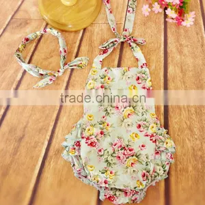 Summer Newborn Baby Roompers thumbnail-3