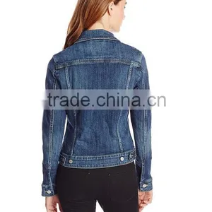 Top Design 2016 Women's Classic Trucker Jacket thumbnail-2