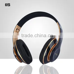 SNHALSAR 6S Stereo Bluetooth Wireless Headset Headphone Bluetooth Headphone With Microphone thumbnail-3
