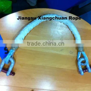 Blue UHMWPE Safety Rope With Capel/blue Uhmwpe Rescue Rope Boat Equipment/UHMWPE Rope With Capel 0.9 Meters thumbnail-1