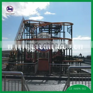 Amusement Park Adult Spinning Roller Coaster for Sale thumbnail-3