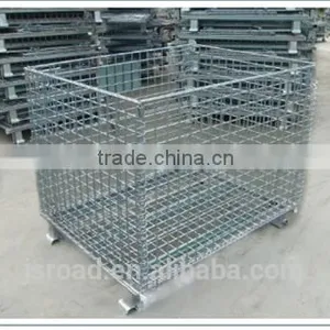 Widely Used Industrial Steel Material Wire Mesh Containers / Cage Price for Storage thumbnail-2