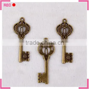 Key Shaped Copper Pendant, Custom Made Key Pendant thumbnail-4