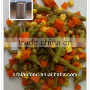 Private Label Canned Food Canned Mixed Vegetable in Brine Metal Tins thumbnail-1