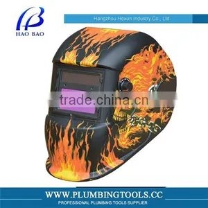HX-TN05 Hot Sale EN379 Auto Darkening Arc Welding Mask Welding Helmet Protection Welding Mask EN379 Skull thumbnail-2
