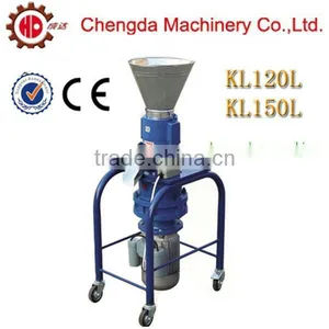 Vertical Model Flat Die Roller Moving Pigeon Chicken Rabbit Press Machine thumbnail-1