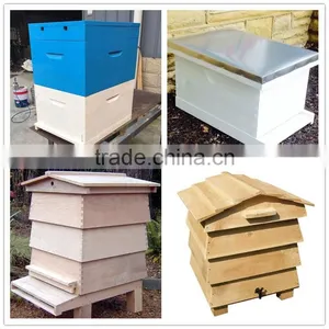 2016 Hot Sale Natural Material Fir Wood Beehives thumbnail-5
