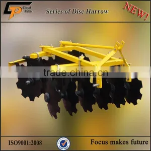 Chinese Disc Harrow Small Farm Equipment for 3 Point Linkage Mini Tractor thumbnail-1