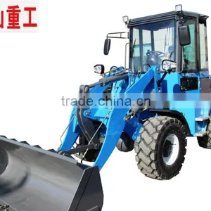Big Cab Agricultural Mini Wheel Loader For Sale With 37KW Engine thumbnail-2