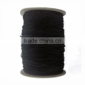 STOCK 2mm Black Elastic Cord for Hangtag and Bead String Fast Shipping thumbnail-1