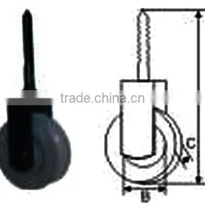 Plastic Pulley With Screw(SNAPS) thumbnail-1