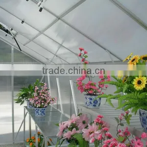 Latest 6mm Polycarbonate Sheet Aluminium Greenhouse HX66125-5 thumbnail-6