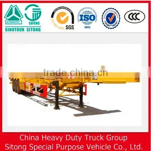 Trucks and Trailers , 3 Axle Skeleton Semi Trailer Container Chassis thumbnail-6