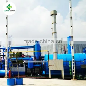 10kg-30T Waste Tyre/Plastics Recycling Machine Pyrolysis Plant To Diesel To Make Electricity thumbnail-5