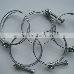CE Rigging Polished SS304 Stainless Steel 316 Hose Clamps for Pipeline thumbnail-6