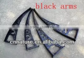 Black Plastic Materials Brackrt of Awning thumbnail-1