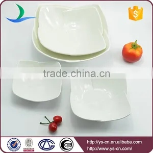 White Ceramic Pasta Bowl Wholesale thumbnail-1