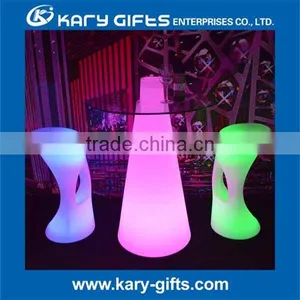 Event Rechargeable Plastic Illuminated LED Peak Table thumbnail-1