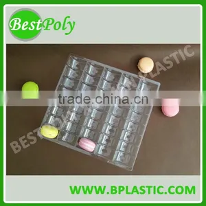 Clear High Quality Cake Plastic Tray Chocolate Tray Jelly Tray thumbnail-1