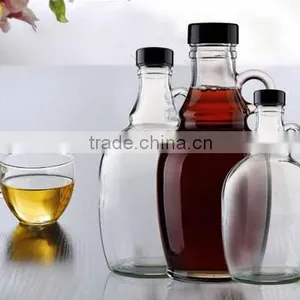 Glass Water Bottle Includes Plastic Screw Cap, 1 Gallon Capacity thumbnail-1