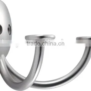 Bathroom Wall Mounted Stainless Steel Robe Hook For Clothes And Towel thumbnail-2