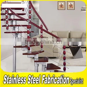 Decorative Aluminum Factory Quality Metal Indoor Spiral Stairs for Home thumbnail-2