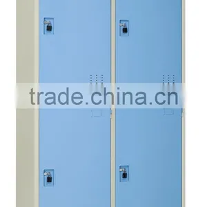 Steel Pad Lock 4 Doors Wardrobe Lockers Metal Wardrobe Lockers thumbnail-1