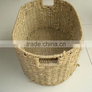 Folding Seagrass Storage Baskets thumbnail-2
