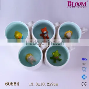 3D Cute Novelty Shape Ceramic Mug thumbnail-1