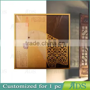 Framed Handmade Horse Wall Art MDF Plaque With Gold Leaf thumbnail-1