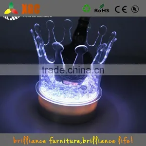 Hot Waterproof Plastic RGB Led Pot Led Small Ice Bucket Holder thumbnail-1
